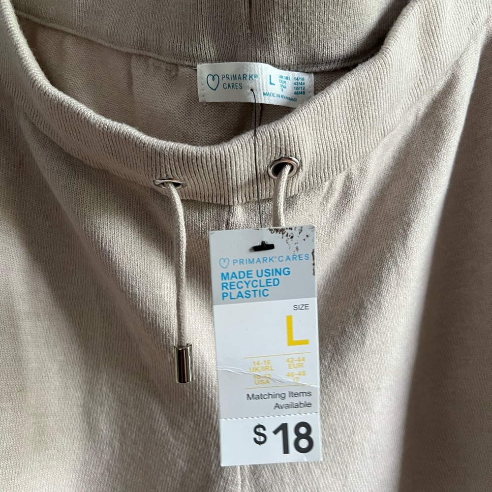 Beige Primark Sweatpants - Picture 2 of 3